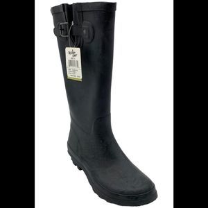 Kamik Women's Olivia Tall Rain Boot Black - Medium